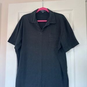 ASOS Dark Gray Button Down Shirt